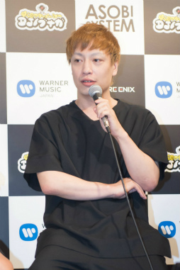 画像ギャラリー No.001のサムネイル画像 / 中田ヤスタカ氏やHIKAKINさんが登壇した,スクエニの新作「戦国アクションパズル DJノブナガ」発表会をレポート