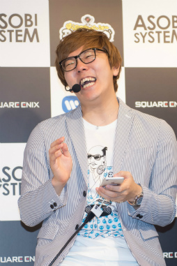 画像ギャラリー No.002のサムネイル画像 / 中田ヤスタカ氏やHIKAKINさんが登壇した,スクエニの新作「戦国アクションパズル DJノブナガ」発表会をレポート
