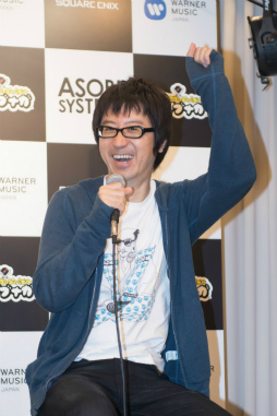 画像ギャラリー No.008のサムネイル画像 / 中田ヤスタカ氏やHIKAKINさんが登壇した,スクエニの新作「戦国アクションパズル DJノブナガ」発表会をレポート