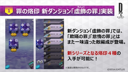 画像ギャラリー No.001のサムネイル画像 / 「D×2 真・女神転生 リベレーション」,大型アップデートを8月30日に実施