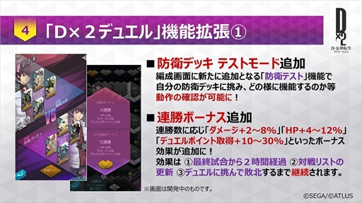 画像ギャラリー No.004のサムネイル画像 / 「D×2 真・女神転生 リベレーション」,大型アップデートを8月30日に実施