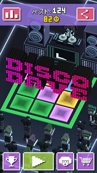 画像ギャラリー No.001のサムネイル画像 / スマホ向けダンスゲーム「ディスコ・デイブ」，iOS/Android版が配信中