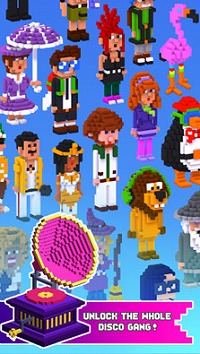 画像ギャラリー No.004のサムネイル画像 / スマホ向けダンスゲーム「ディスコ・デイブ」，iOS/Android版が配信中