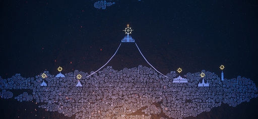 画像ギャラリー No.004のサムネイル画像 / 「風ノ旅ビト」のデベロッパによるスマホ向けアプリ「Sky 星を紡ぐ子どもたち」プレイインプレッション。言葉は交わさなくても空を飛べる