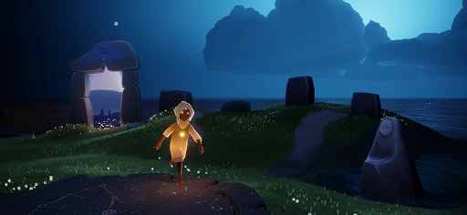 画像ギャラリー No.063のサムネイル画像 / 「風ノ旅ビト」のデベロッパによるスマホ向けアプリ「Sky 星を紡ぐ子どもたち」プレイインプレッション。言葉は交わさなくても空を飛べる