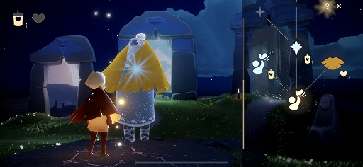 画像ギャラリー No.082のサムネイル画像 / 「風ノ旅ビト」のデベロッパによるスマホ向けアプリ「Sky 星を紡ぐ子どもたち」プレイインプレッション。言葉は交わさなくても空を飛べる