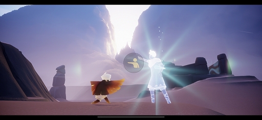 画像ギャラリー No.085のサムネイル画像 / 「風ノ旅ビト」のデベロッパによるスマホ向けアプリ「Sky 星を紡ぐ子どもたち」プレイインプレッション。言葉は交わさなくても空を飛べる