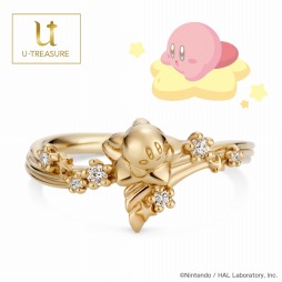 画像ギャラリー No.003のサムネイル画像 / 「星のカービィ」をモチーフにしたネックレスとリングの予約受付が7月23日に開始。Twitterフォロー&RTキャンペーンがスタート