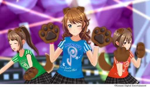 画像ギャラリー No.001のサムネイル画像 / 「ときめきアイドル」,新アクセサリー“いぬのグローブ”がもらえる「アイドル対抗フェス」を開始