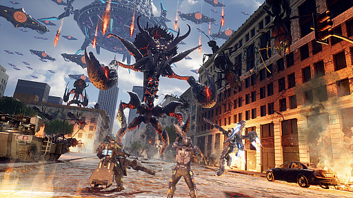 ꡼ No.001 | EARTH DEFENSE FORCE: IRON RAINפο󤬸Ķʪ֥٥סʪ֥ǥȡפо줬餫