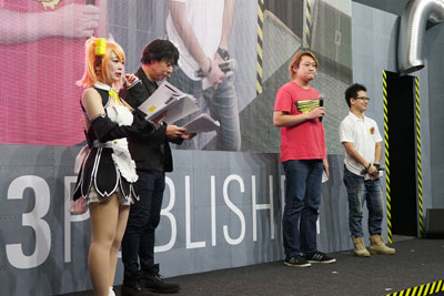 ���������꡼ No.001�Υ���ͥ������ / ��TGS 2018�ϡ�EARTH DEFENSE FORCE: IRON RAIN�ס��桼��������ȯ��ô�����Ȥˤʤä��аޤʤɤ����줿���ơ������٥�Ȥ��ݡ���