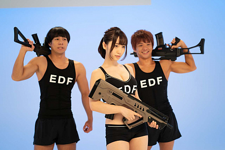 ���������꡼ No.009�Υ���ͥ������ / ����ȯ�䤵����EARTH DEFENSE FORCE: IRON RAIN�פ�TVCM���������ϡ����������ͥ�����̱������ۿ��⥹������