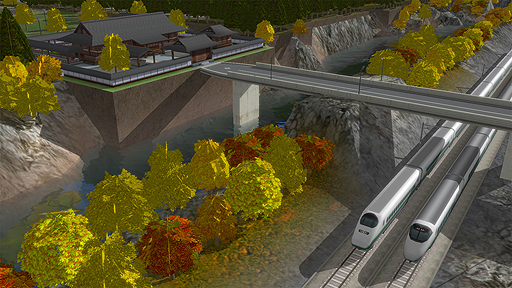 画像ギャラリー No.004のサムネイル画像 / 都市開発鉄道SLG「A列車で行こうExp.」,収録される新幹線車両のスクリーンショットが公開