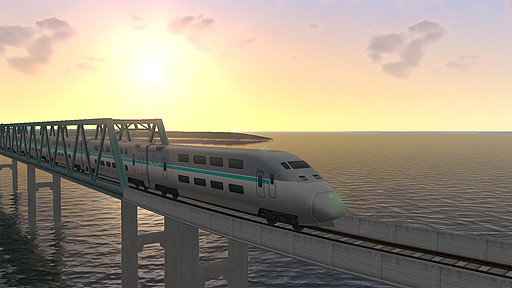 画像ギャラリー No.005のサムネイル画像 / 都市開発鉄道SLG「A列車で行こうExp.」,収録される新幹線車両のスクリーンショットが公開