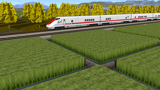 画像ギャラリー No.011のサムネイル画像 / 都市開発鉄道SLG「A列車で行こうExp.」,収録される新幹線車両のスクリーンショットが公開