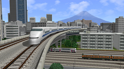 画像ギャラリー No.014のサムネイル画像 / 都市開発鉄道SLG「A列車で行こうExp.」,収録される新幹線車両のスクリーンショットが公開