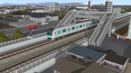 画像ギャラリー No.009のサムネイル画像 / 「A列車で行こうExp.」,新規収録となる車両や建物が公開