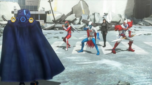 画像ギャラリー No.002のサムネイル画像 / 「そうだ アニメ,見よう」第45回はタツノコプロ55周年記念作品「Infini-T Force」。ガッチャマンをはじめとした4人のヒーローが集う