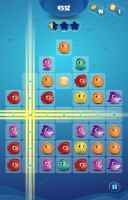 画像ギャラリー No.003のサムネイル画像 / パズルゲーム「ギョギョッとパズル」がAmebaかんたんゲームで配信開始