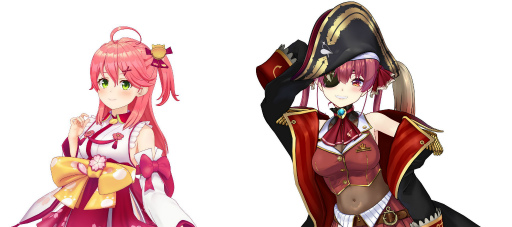 画像ギャラリー No.003のサムネイル画像 / 「ラピスリライツ」とホロライブがコラボ。VTuberのさくらみこと宝鐘マリンのコラボ企画が11月2日に配信