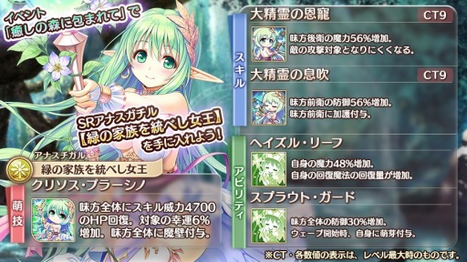 画像ギャラリー No.008のサムネイル画像 / 「あいりすミスティリア」に新アイリス「アナスチガル」が登場。イベント「癒やしの森に包まれて」を実施