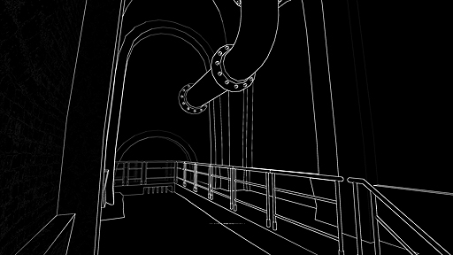 画像ギャラリー No.002のサムネイル画像 / 音波の反響で周囲を認識して暗闇の中を進むPS VR対応ステルスホラーADV「Stifled」,PS Storeでの配信が本日スタート