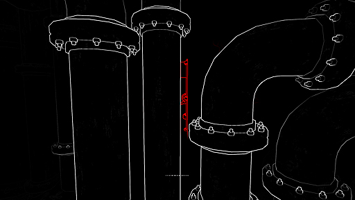 画像ギャラリー No.003のサムネイル画像 / 音波の反響で周囲を認識して暗闇の中を進むPS VR対応ステルスホラーADV「Stifled」,PS Storeでの配信が本日スタート