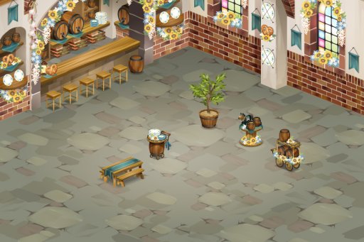 画像ギャラリー No.006のサムネイル画像 / 「FLOWER KNIGHT GIRL」,新イベント「飲めや水都の秋祭り」が本日開始