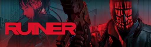 画像ギャラリー No.001のサムネイル画像 / ハイスピードアクションゲーム「RUINER」が配信に。楽曲提供は平沢 進氏