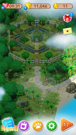 スマホ向け新作アプリ ねこ島日記 がサービスを開始 パズルを攻略して猫しかいない無人島の謎を解き明かせ