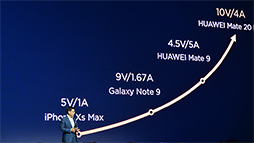 画像ギャラリー No.015のサムネイル画像 / Huawei,ハイエンドスマートフォン「Mate 20」シリーズを発表。7.2インチ有機EL&Kirin 980搭載の「Mate 20 X」はSwitchを超える?