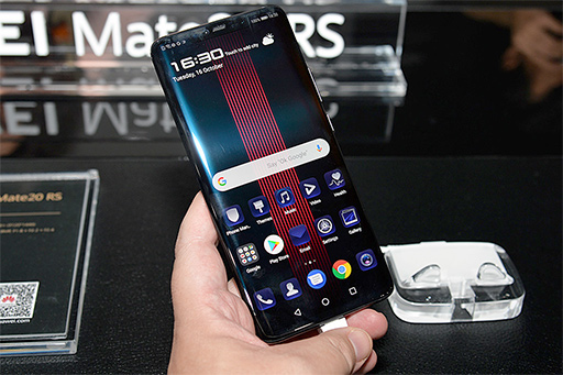 Huaweiの新型スマートフォン「Mate 20」シリーズ実機レポート。大型 ...