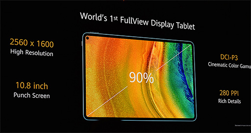 画像(010)Huawei，5G対応の2つ折りスマートフォン「Mate Xs」を発表。5G対応の新型タブレット端末もアピール