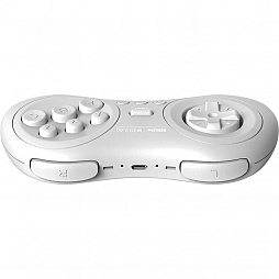 画像ギャラリー No.006のサムネイル画像 / メガドラ純正風の8BitDo製BluetoothゲームパッドがPC&Switch対応で登場。「メガドラとワイヤレス接続できるアダプター」の同梱版も