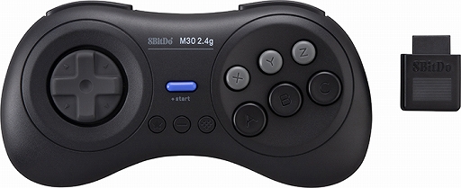 画像ギャラリー No.005のサムネイル画像 / メガドラ純正風Bluetoothゲームパッド2製品の発売日が5月18日に決定