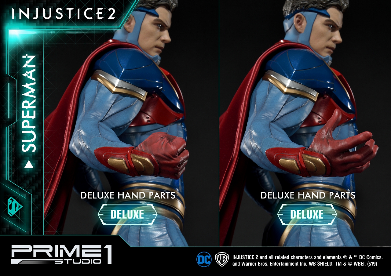 画像集 012 格闘ゲーム Injustice 2 に登場する スーパーマン がスタチューで登場