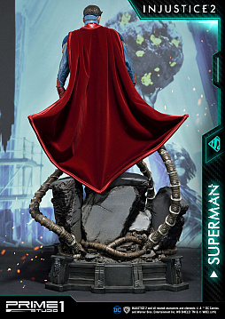 画像ギャラリー No.003のサムネイル画像 / 格闘ゲーム「Injustice 2」に登場する「スーパーマン」がスタチューで登場。DX版は表情やポーズの変更が可能