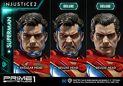 画像ギャラリー No.011のサムネイル画像 / 格闘ゲーム「Injustice 2」に登場する「スーパーマン」がスタチューで登場。DX版は表情やポーズの変更が可能