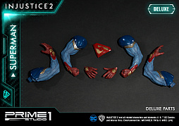 画像ギャラリー No.013のサムネイル画像 / 格闘ゲーム「Injustice 2」に登場する「スーパーマン」がスタチューで登場。DX版は表情やポーズの変更が可能