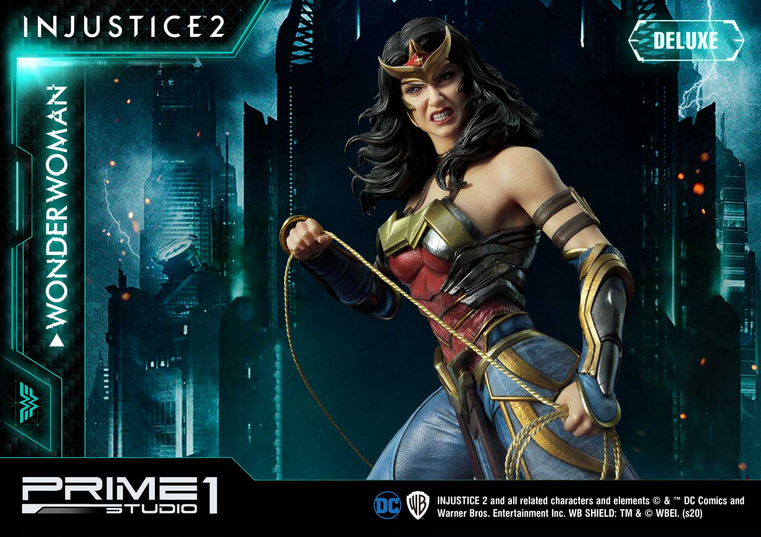 画像集 016 Injustice 2 の女戦士ワンダーウーマンがハイエンド スタチューで登場 予約