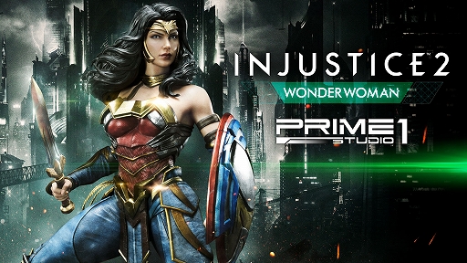 画像ギャラリー No.001のサムネイル画像 / 「Injustice 2」の女戦士ワンダーウーマンがハイエンド・スタチューで登場。予約受付が開始