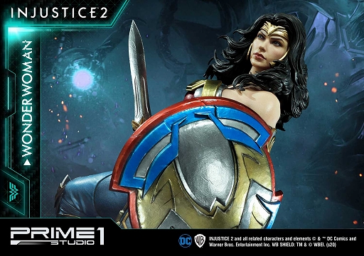画像ギャラリー No.002のサムネイル画像 / 「Injustice 2」の女戦士ワンダーウーマンがハイエンド・スタチューで登場。予約受付が開始