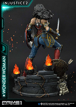 画像ギャラリー No.005のサムネイル画像 / 「Injustice 2」の女戦士ワンダーウーマンがハイエンド・スタチューで登場。予約受付が開始