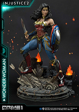 画像ギャラリー No.009のサムネイル画像 / 「Injustice 2」の女戦士ワンダーウーマンがハイエンド・スタチューで登場。予約受付が開始