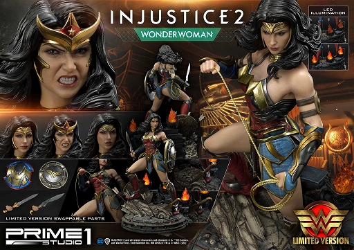 画像ギャラリー No.020のサムネイル画像 / 「Injustice 2」の女戦士ワンダーウーマンがハイエンド・スタチューで登場。予約受付が開始