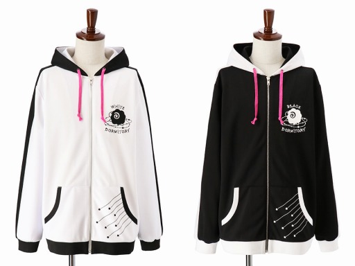 画像ギャラリー No.001のサムネイル画像 / 「DREAM!ing」,東雲学園の各寮をイメージしたパーカー(白寮/黒寮)が10月25日に発売