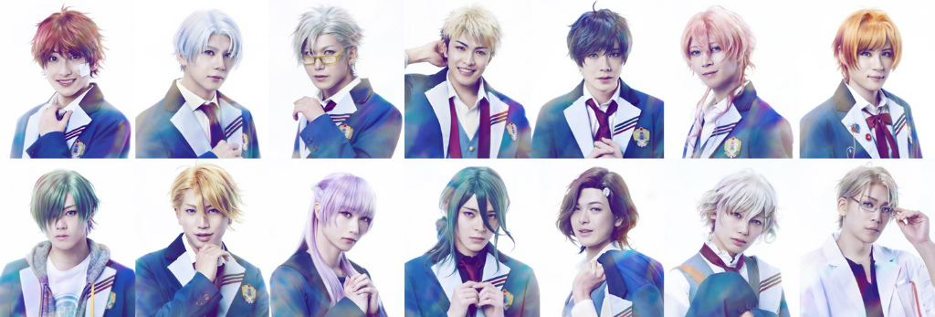 ミュージカル「DREAM!ing~Rainy Days~」のキャラクタービジュアルが