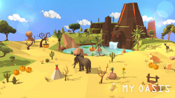 マイオアシス - 癒しの空島を育てましょう