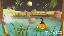 マイオアシス - 癒しの空島を育てましょう