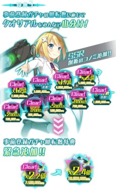 画像ギャラリー No.002のサムネイル画像 / 「BALDR ACE」の事前登録者が10万人を突破。追加報酬が決定